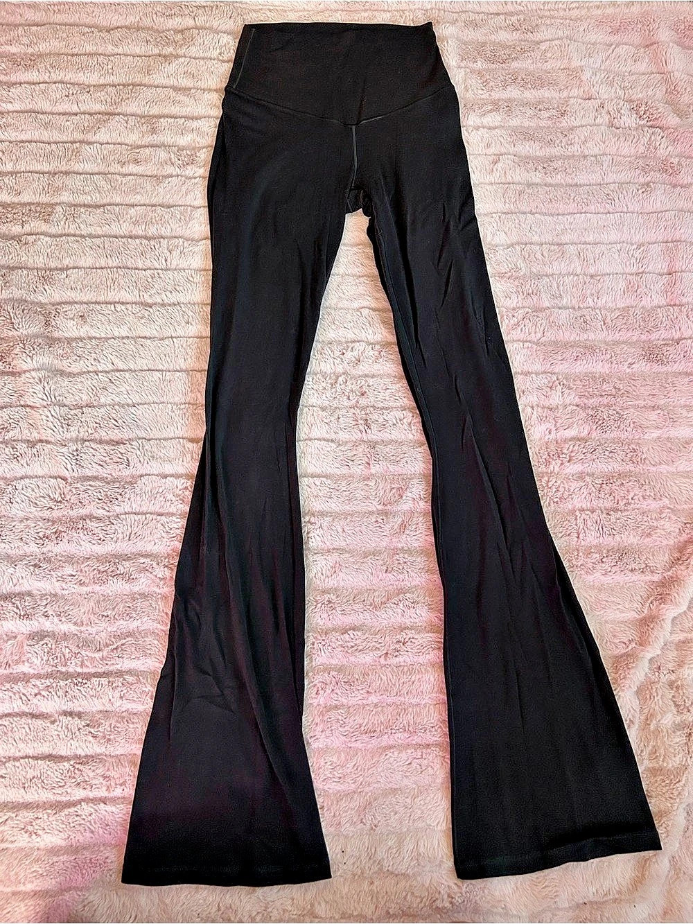 OFFLINE by Aerie Real Me XTRA High Waisted Bootcut Legging Black Flare Leggings